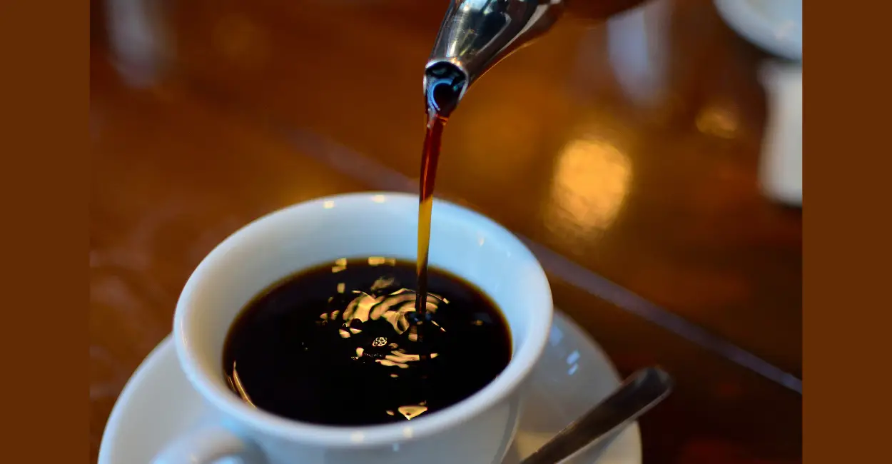 Pouring Percolator Coffee