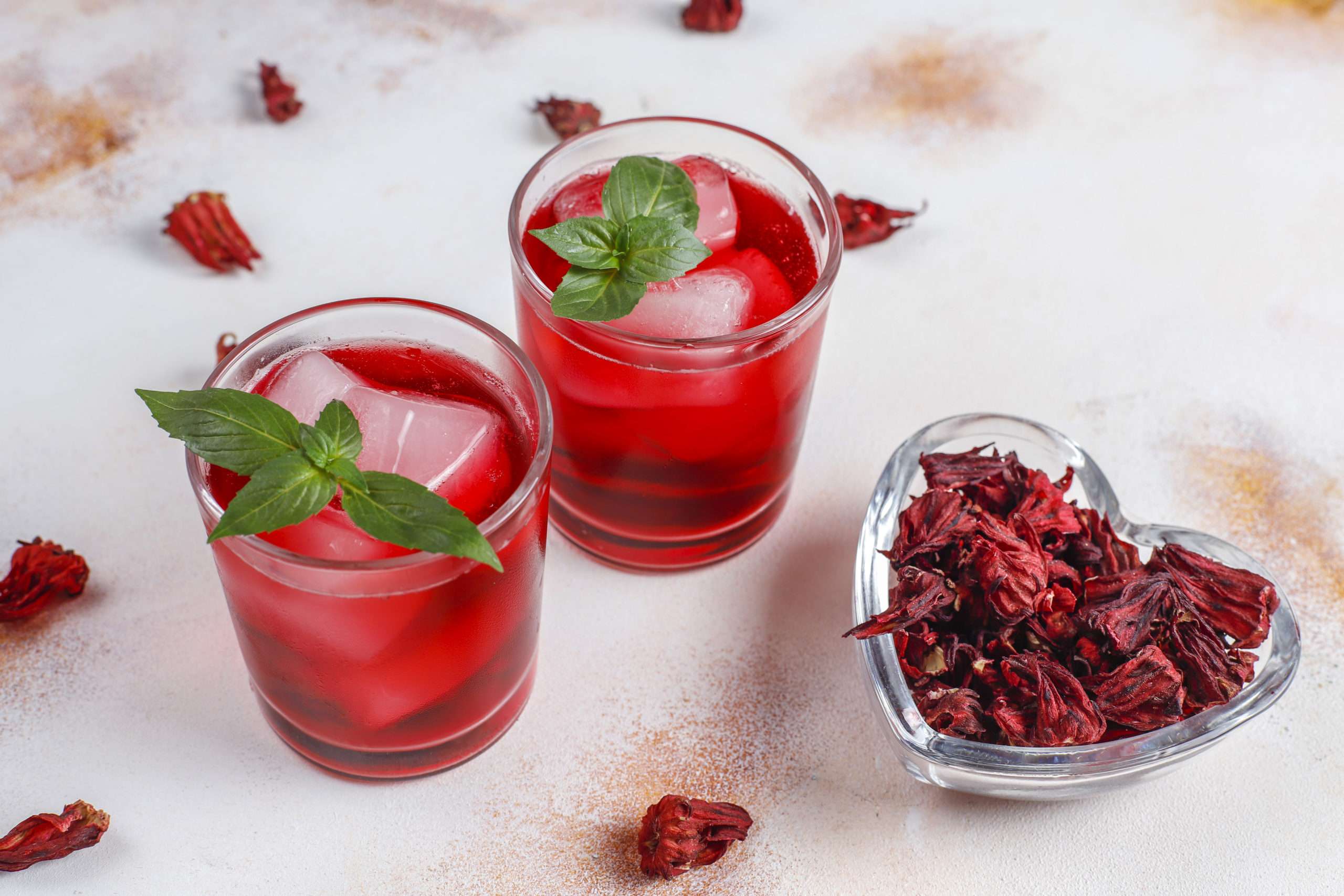 Best Homemade Flavored Iced Tea Recipes Hibiscus Iced Tea