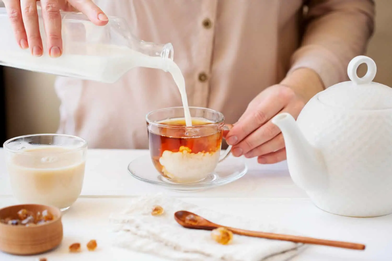 how to make tea milk step by step guide