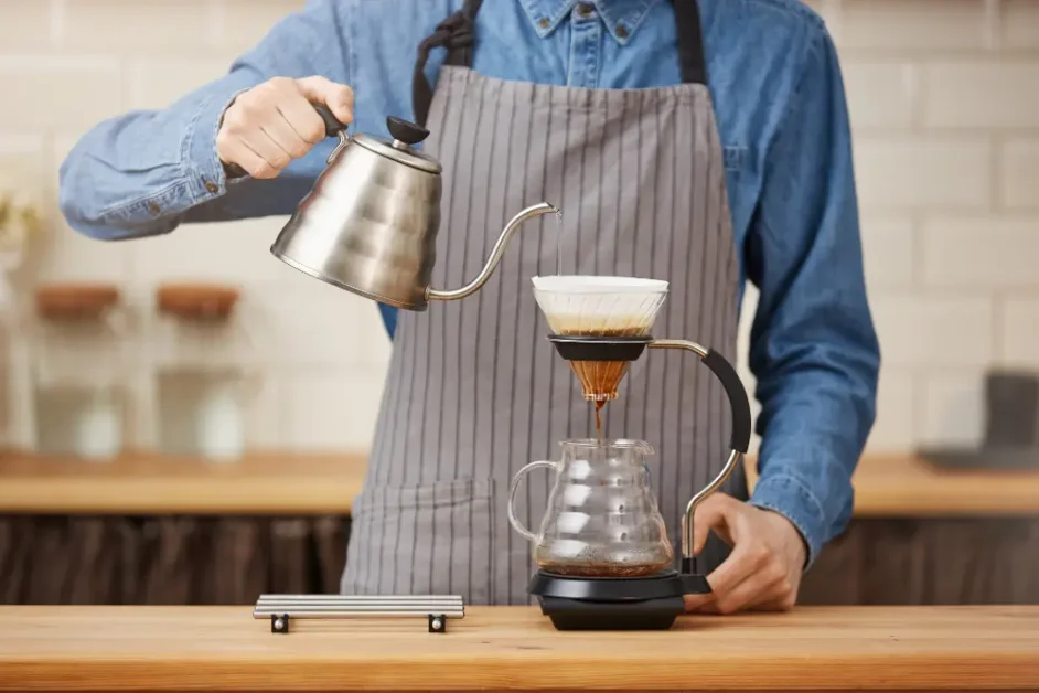 pour over coffee maker vs. percolator